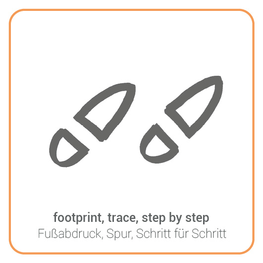 Footprint - Fußabdruck
