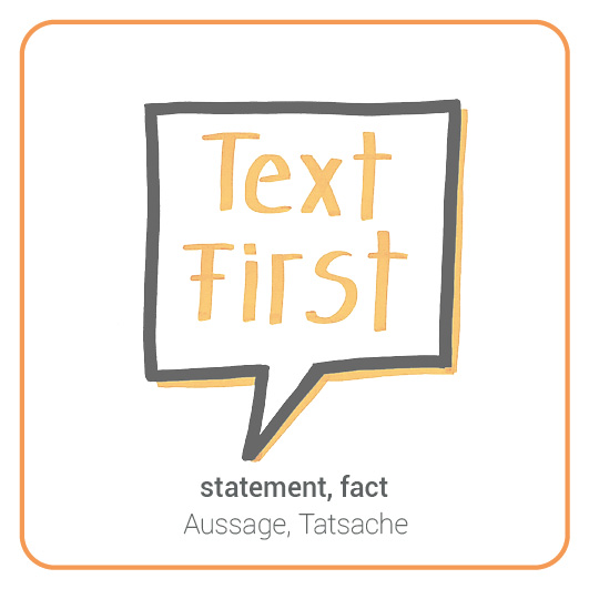 Statement - Aussage