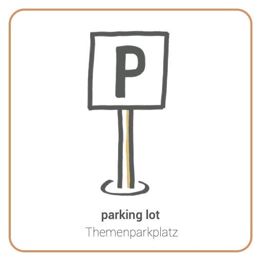 Parking Sign - Parkschild